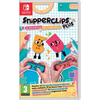 Snipperclips Plus: Cut it out Together! Nintendo Switch