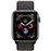 Apple Watch Series 4 44mm - Alumínio Cinzento | Bracelete Loop Desportiva - Preto_1