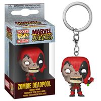 Funko Pop! Porta-Chaves Marvel Zombies: Deadpool