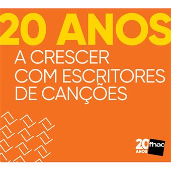 20 Anos Fnac Vol 3: A Crescer com Escritores de Canções - CD