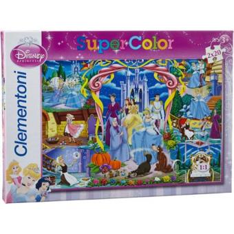 Puzzle Princesas - 2 x 20 Peças