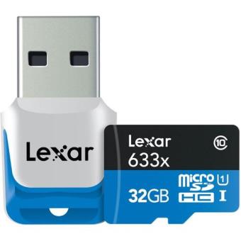 Lexar microSDHC 32GB UHS-I 633x