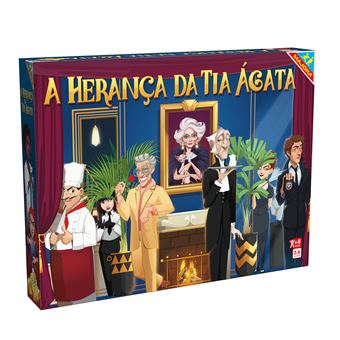 Jogo A Herança da Tia Ágata - Majora  Concentra - Jogos de Descoberta -  Compra na