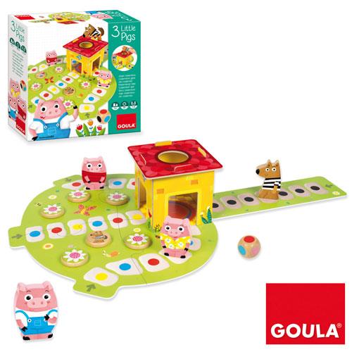 Jogo Os 3 Porquinhos - Goula - Primeiros Jogos - Compra na