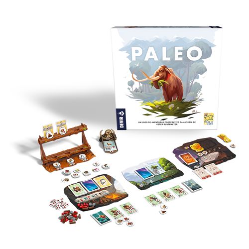Tela inicial do jogo digital  Paleo Game . Fonte: a pesquisa