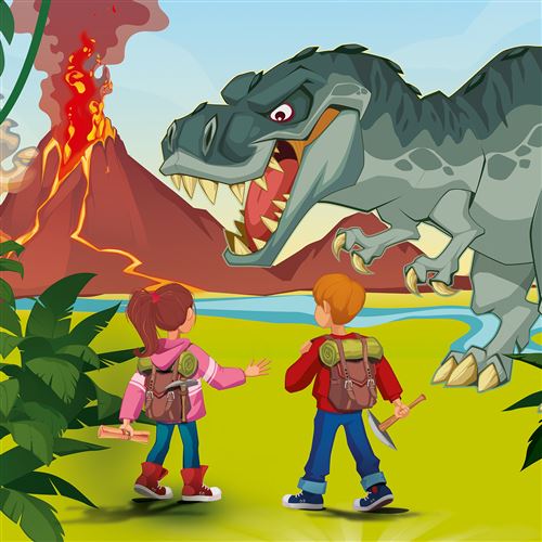 Jogo O Vale dos Dinossauros - Aventura em 3D - Majora