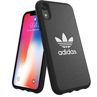Capa Adidas Moulded Basic para iPhone XR - Preto