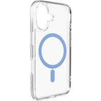 Capa TPU com MagSafe Puro Lite Mag para iPhone 17 - Transparente / Azul