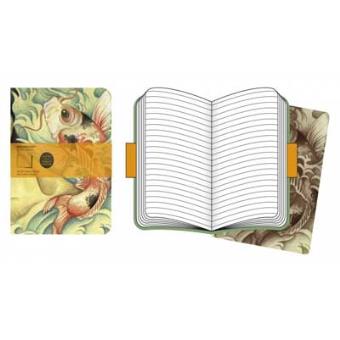 Moleskine: Caderno Pautado XL Carp Fish