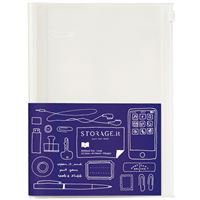 Caderno Pautado e Quadriculado Mark's Storage It Solidcolor Branco A5