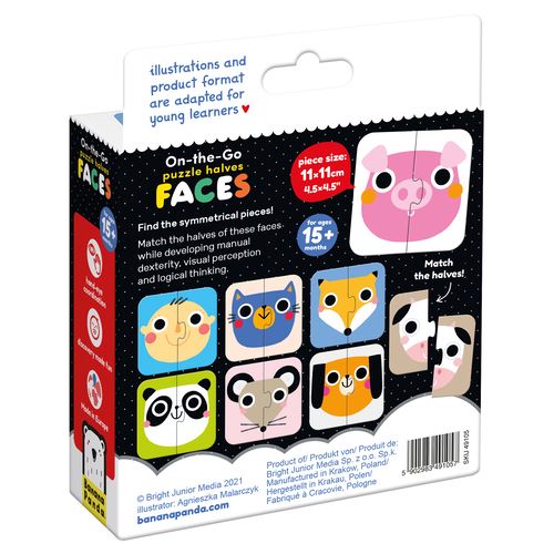 On-the-go puzzle caras - 1 ano, Brinquedos, Primeiros Puzzles e Jogos,  Puzzles - Bazar33