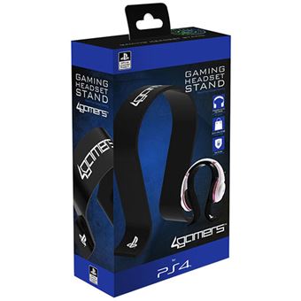 Suporte 4Gamers para Auscultadores - Preto - PS4