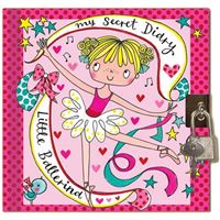 Diário Secreto com Cadeado - Little Ballerina