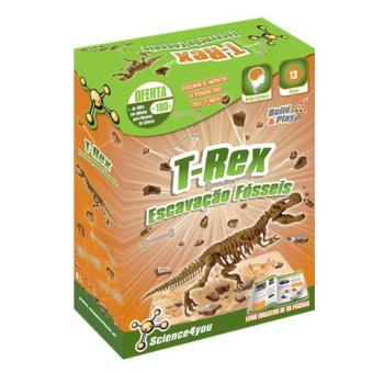 Escavação Fósseis T-Rex