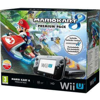 Consola Nintendo Wii U 32GB (Preta) + Mario Kart 8 (Pré-Instalado) -  Consola - Compra na