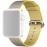 Bracelete Nylon Apple para Apple Watch 38mm - Amarelo | Cinzento Claro_0