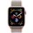 Apple Watch Series 4 44mm - Alumínio Dourado | Bracelete Loop Desportiva - Rosa Areia_1