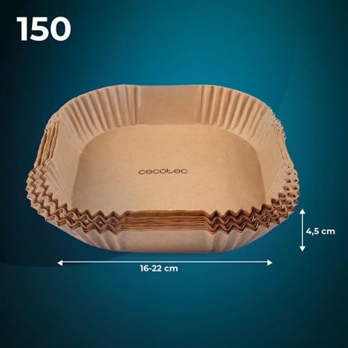 Cecotec Cecofry 3291 - Papel para Fritadeiras 5 a 6.5L - 3
