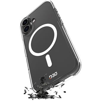 Capa Puro Impact Clear D3O® Bio para iPhone 17 - Transparente - 1