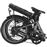 Bicicleta Eléctrica Dobrável WAYSCRAL Takeaway E100 20'' - Preto_2