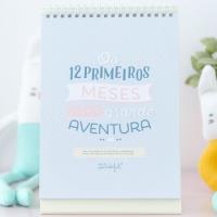 Album Conta Meses Mr. Wonderful - Os 12 Primeiros Meses de Uma Grande Aventura