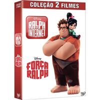 Pack Força Ralph + Ralph vs Internet - 2 DVD