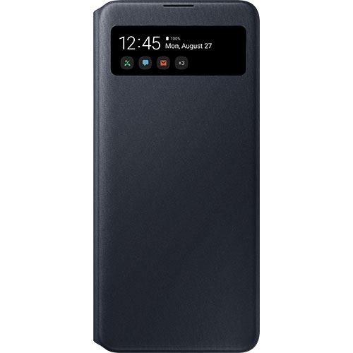 Capa Samsung S View para Galaxy A71 - Preto