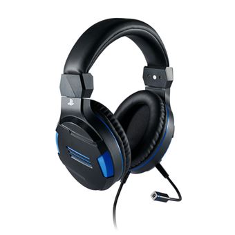 Auscultadores Bigben Interactive PS4OFHEADSETV3 Preto, Azul