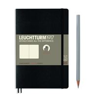 Caderno Pontilhado Leuchtturm Soft Bolso Preto