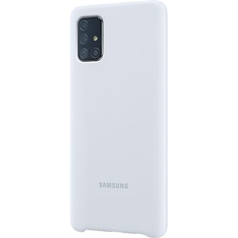 Capa Silicone Samsung para Galaxy A71 - Silver - Capa Telemóvel - Compra na  Fnac.pt