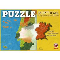 Puzzle 150 Pcs Mapa de Portugal