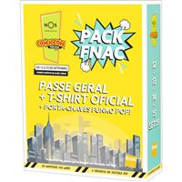 Fã Pack Fnac Comic Con 2019 – Voucher Passe Geral | Preço: 75€ Pack + 5.54€ Custos de Operação