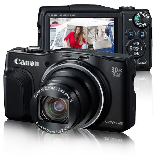 Máquina Fotográfica Compacta Canon PowerShot SX700 HS - Preto