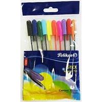 Esferográficas Pelikan Stick Coloridas - 10 Unidades