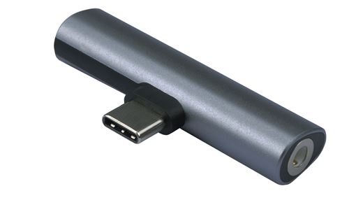 Adaptador de Áudio  USB-C / Jack 3.5 mm - Preto