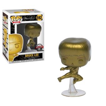 Funko Pop! Bruce Lee Kicking Gold Edition - Exclusivo Fnac