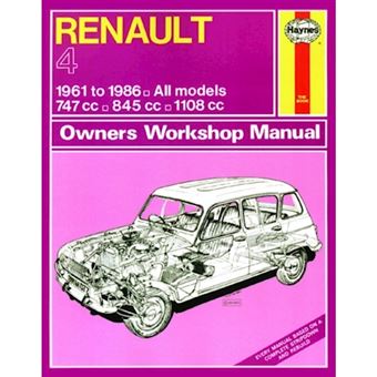 Renault 4 owners workshop manual - Haynes Publishing, HAYNES, JOHN