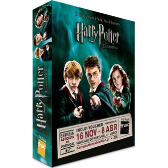 Fã Pack FNAC Harry Potter: The Exhibition - Família I| Preço: 45€ Pack + 3.32€ Custos de Operação