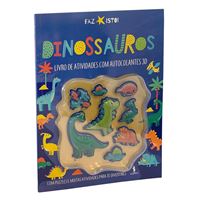 Dinossauros - Livro de Atividades com Autocolantes 3D