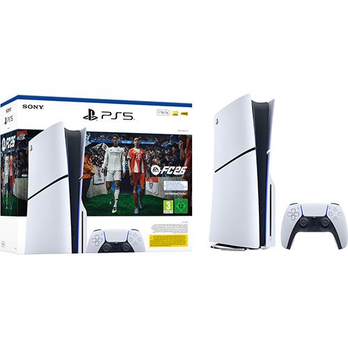 Consola Playstation PS5 Slim Standard - 1TB + Jogo EA Sports FC 26 - PS5