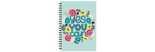 Caderno Pautado Page Publications Espiral A5 - Yes You Can