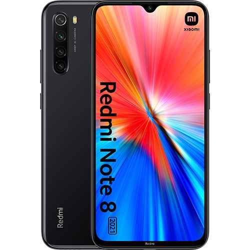 Smartphone Xiaomi Redmi Note 8 2021 - 64GB - Space Black