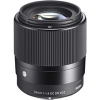 Objetiva Sigma 30mm f/1.4 DC DN para Sony E