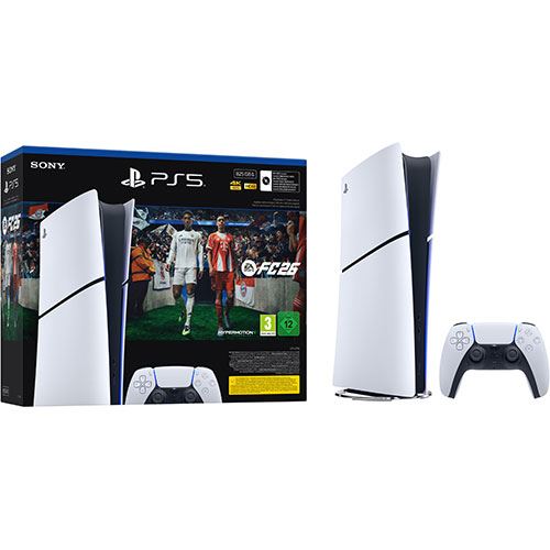 Consola PlayStation®5 - Slim Digital - 825GB + Jogo EA Sports FC 26 - PS5