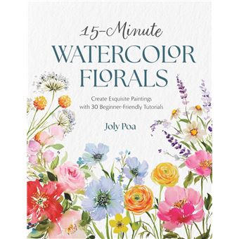 15-Minute Watercolor Florals - 1