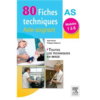 80 fiches techniques aide-soignant - 1