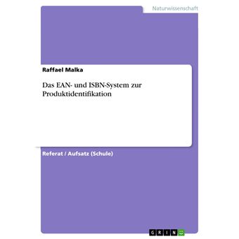 Das EAN- und ISBN-System zur Produktidentifikation - 1