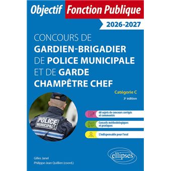 Concours de gardien-brigadier de police municipale et de garde champêtre chef - 1
