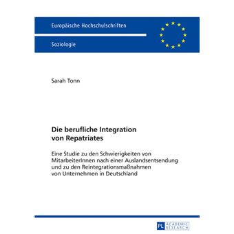 Die berufliche Integration von Repatriates - 1