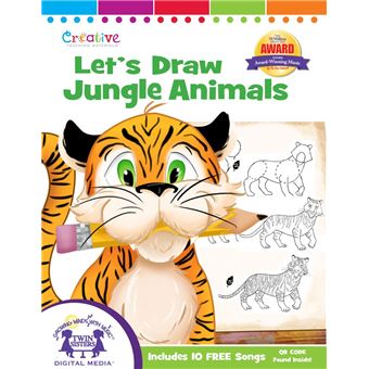 Let's Draw Jungle Animals - 1
